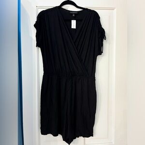 NEW Black Lane Bryant Romper Size 14/16